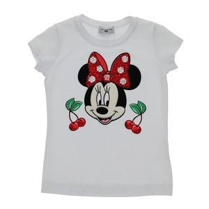 Monnalisa Minnie Mouse Tee with Bling